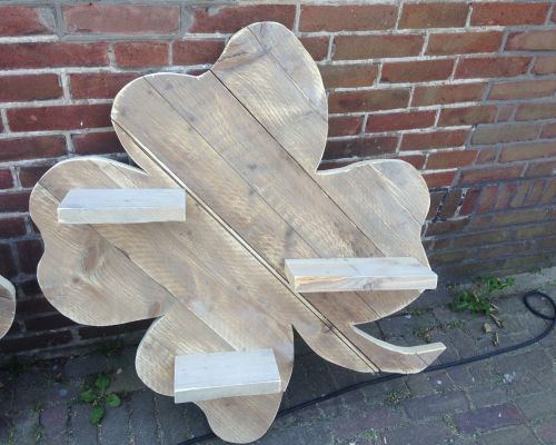 Klavertje 4 steigerhout